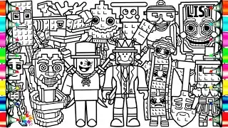 STEAL a BRAINROT [Roblox] New Coloring Pages / Italian Brainrot Animals / NCS Music