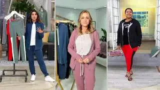 MIND BODY LOVE by Peace Love World Color-Blocked Leggings on QVC