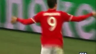 Robert Lewandowski Goal  Bayern Munich vs Arsenal 2-1
