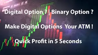 Digital Option | Quick Profit | No Loss | 2021 Strategy | Earn Money | IQ Option | ATM | Secret