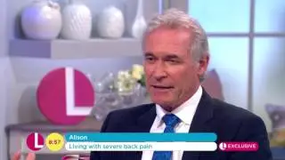 Open Surgery - Please Help Me With My Back Pain | Lorraine