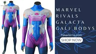 Marvel Rivals Galacta Gali Bodysuit Cosplay Costume by Takerlama #Takerlama