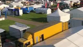 Turriff show from the air