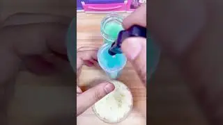 Satisfying Slime ASMR &ndash; Green Clear Slime, Blue Clear Slime & Snow Slime | ASMR Videos