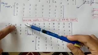3D Transformations Rotation Numerical in Hindi | Computer Graphics