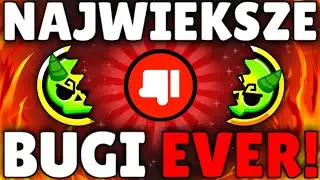 45 NAJWIĘKSZYCH BUGÓW w HISTORII BRAWL STARS! 😱
