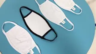 Sublimation Blank White Face Mouth Mask