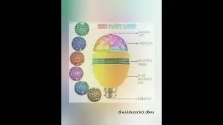 DISCO LED BULB COLOR CHANGING PARTY LIGHT