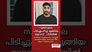 സ്വര്&zwj;ണമാല പിടിച്ചുപറിച്ച് മുങ്ങിയ യുവാവ് പിടിയിൽ  #pocketnews #wayanad #police #arrest #goldcase