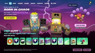 Я разблокировал все бесплатные косметические предметы из South Park в Fortnite!