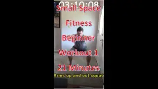 Small Space Fitness Beginner Workout 1