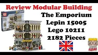 Review Grand Emporium - Lepin 15005 - Lego 10211 - English