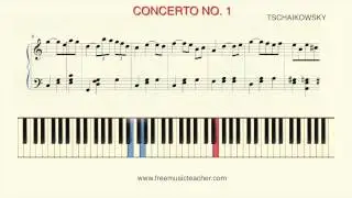 How To Play Piano:TSCHAIKOWSKY 