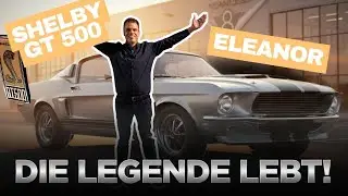Zu Besuch im V8 Werk 🔥 Eleanor & Shelby GT500 (1968) – Die Wiedergeburt einer Legende!