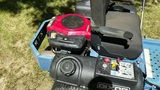 Dixon ZTR Ram 44 Hydrostatic Zero Turn run-up and look over