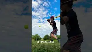 Hitting a Blitzball till school starts #blitzball