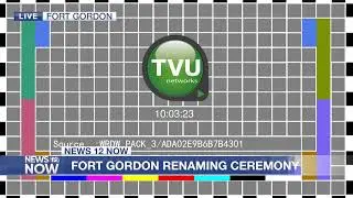 LIVE: Fort Gordon Dedication