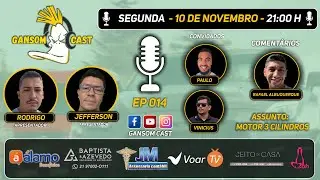 GANSOM CAST - EP 014 - CONVIDADOS - PAULO E VINICIUS - COMENT&Aacute;RIOS : RAFAEL ALBUQUERQUE