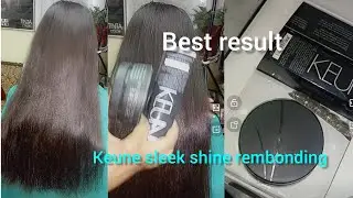 keune rebonding after best result