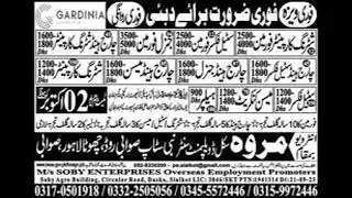 Mason Concrete & Chargehand Steel Fixer Jobs 2023 In Dubai | JOBDASTAK