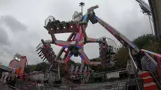 DARREN MATTHEWS RED DEVIL (offride) at Nottingham Goose Fair 1/10/2023