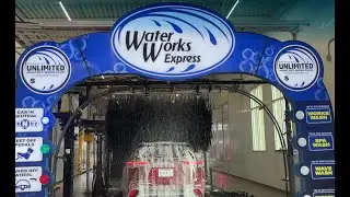 MacNeil Tunnel Wash at Water Works Express Auto Spa in New Braunfels TX