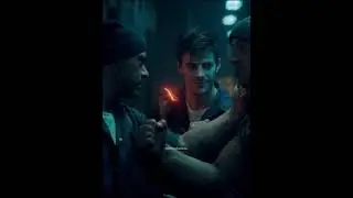 The Flash gets into a prison fight.. #theflash
