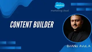Salesforce Marketing Cloud Training - Session 10 : Content Builder