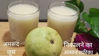 Amrood Ka Juice Recipe | Healthy & Refreshing Guava Juice | Summer Special Drink