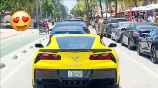 SOUTH BEACH MIAMI: CAMARO ZL1 POV TOUR & HIGH-SPEED DRIVE