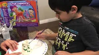 Crayola Colour Chemistry lab set - unboxing