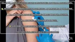 Jeevith Health Care &ndash; Home Pregnancy Injections