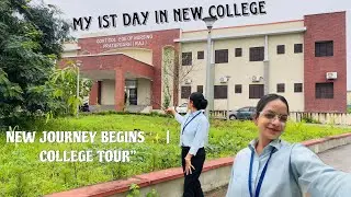 1st Day in Govt Nursing College 🎓 | New Journey Begins ✨ Finally Shifted 🥳