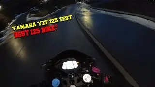 Tester Yamaha Yzf 125! | Norsk motovlog | Yamaha yzf 125 test ride.