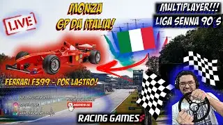 🔴[Live] Corrida GP da Italia Retro - F1 13 Multiplayer - Liga Senna 90&acute;s!
