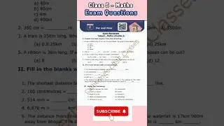 Далеко и близко - Математика 5 класс / Рабочие листы к экзамену / Присоединяйтесь к каналу, чтобы...