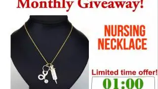 Necklaces For Nurses - Free Monthly Giveaway