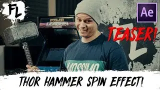 Thor Hammer Spin Effect Teaser!| Film Learnin