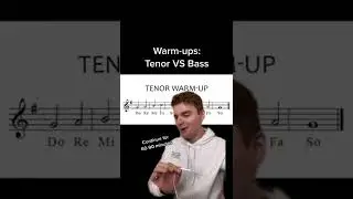 Tenors VS Basses&hellip;.