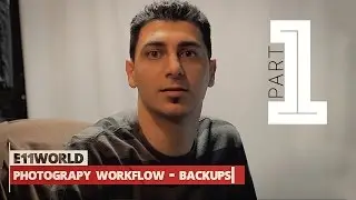 Photography Workflow Series Part 1 - Backups (Save time & learn new techniques)