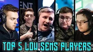 Top 5 CS:GO Pro Players Who Play Low Sensitivity..