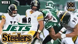 Aaron Rodgers Gets Revenge! Steelers vs Jets Week 1 Highlights | 5 Star Matchup