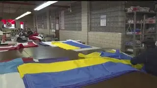 OH flag company now focused on making Ukrainian flags