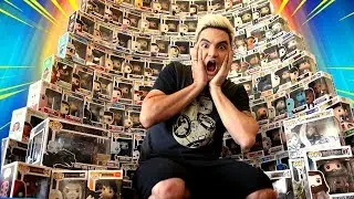 A MAIOR COLE&Ccedil;&Atilde;O DE BONECOS CABE&Ccedil;UDOS DO MUNDO! POP FUNKO! [+10]