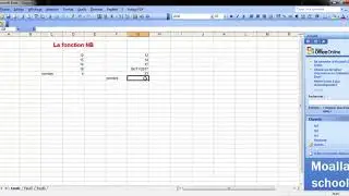fonction nb excel