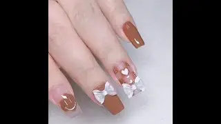 【Fashion nail art share】Pure color gel polish, trendy nail art in 2022