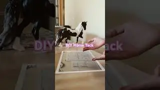 breyer model #horsetack making #englishtack #diycrafts #crafts #breyer #horselessons