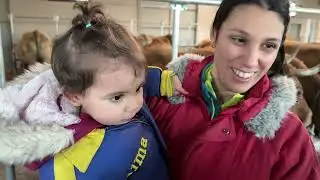 Entrevista a los titulares de Ganadería Cortina en Trones (Cangas del Narcea). José y Melody