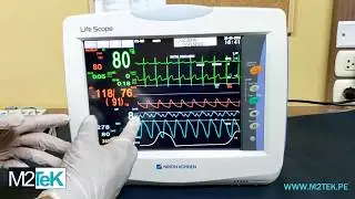 Monitor de signo vitales Nihon Kohden BSM 3562 Funcionamiento básico