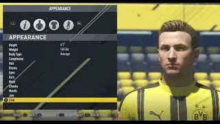FIFA 17 - REUS LOOK A LIKE || HOW TO MAKE YOUR PRO LOOK LIKE MARCO REUS